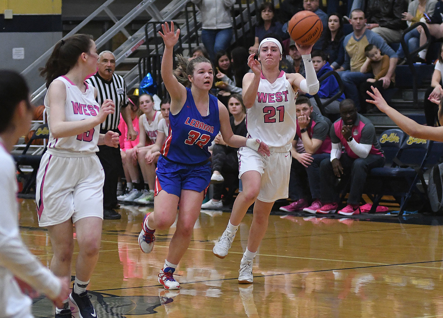 Lebanon vs West Girls14
